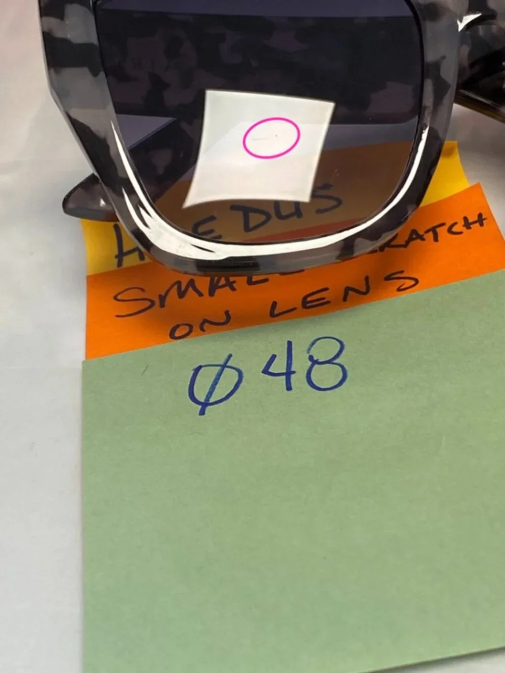 Aire sunglasses imperfect